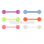 Bio Flex  Barbell with Glow In The Dark Balls 240pc Pack (40pc x 6 colors) 