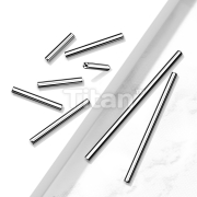 Implant Grade Titanium Threadless Push In Barbell Pins