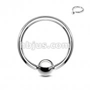 Captive Bead Rings  From 20ga to 00ga 316L Surgical Steel 