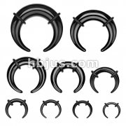 Light reactive Acrylic Bull Tapers with 2- Black O-Rings