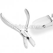 Nose Ring Plier with Hard Nylon Plastic Jaws